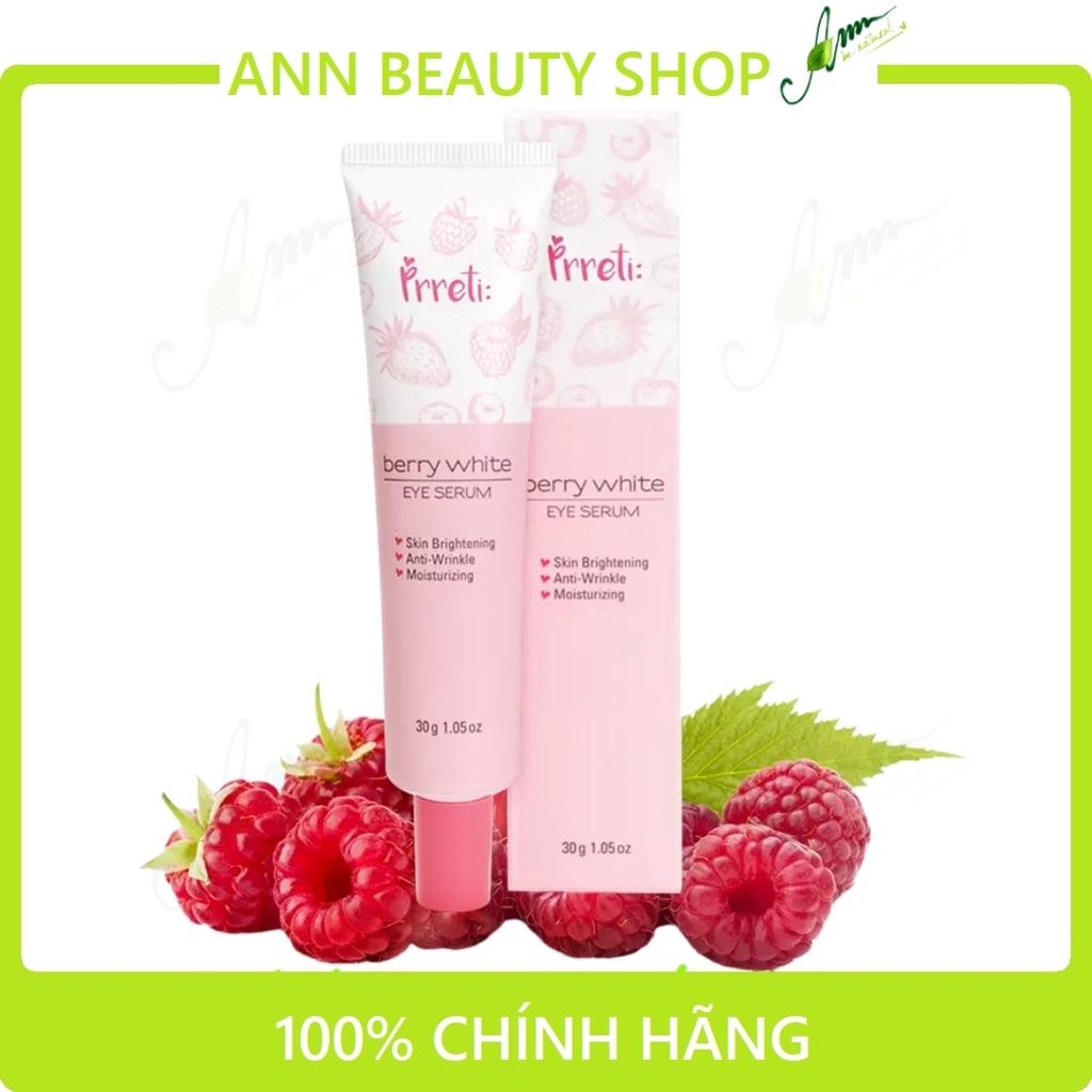 Tinh Chất Dưỡng Mắt Prreti Berry White Eye Serum 30ml HSD 11/2022