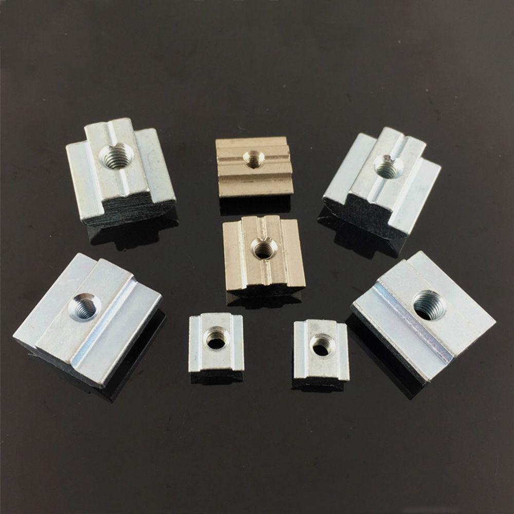 SOMEDAYZL Nuts 2020 3030 4040 4545 T Block T-Track Sliding Square T Slot Nut