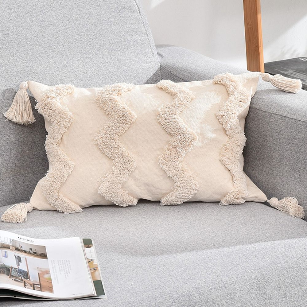 Vỏ Bọc Gối Sofa Bằng Vải Dệt Handmade Phong Cách Boho Trang Trí Nhà Cửa / Phòng Khách