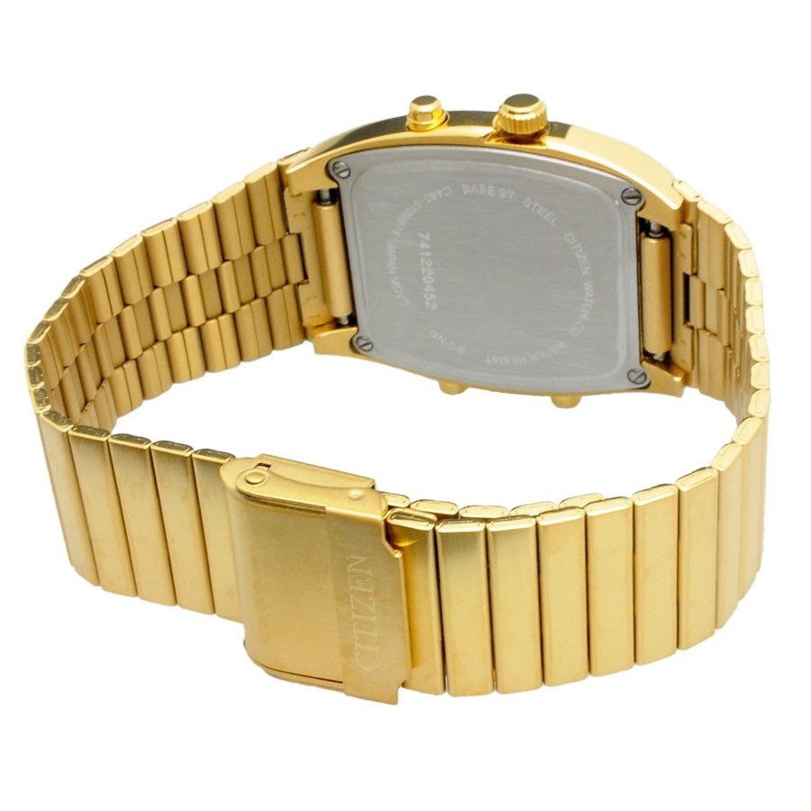 Đồng Hồ Nam Citizen Dây Thép Không Gỉ JM0542-56X - Mặt Nâu Đỏ