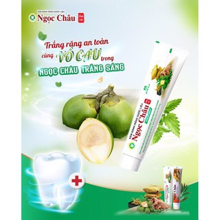 Kem đánh răng dược liệu Ngọc Châu trắng sáng - Cty dược Hoa Linh
