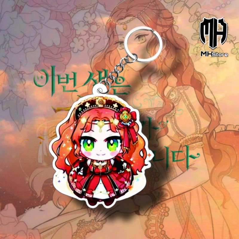 Móc khóa manhwa chibi