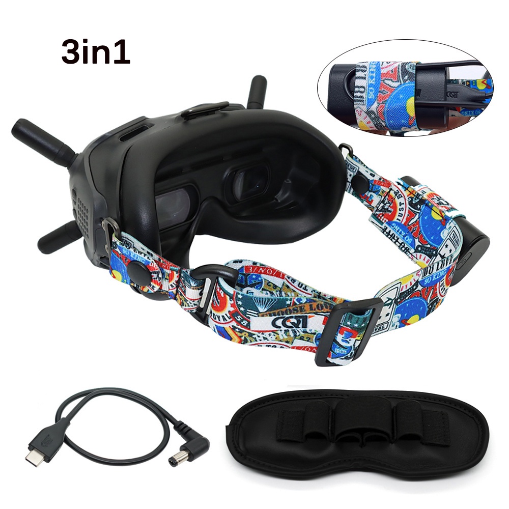 Dây Cáp PU Chống Bụi Cho DJI FPV Goggles V2