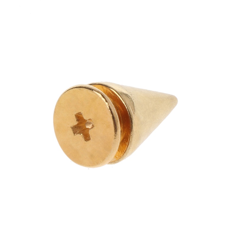 Set 100 Đinh Tán Kim Loại 10MM Hình Nón Dùng Để Làm Đồ Da Thủ Công