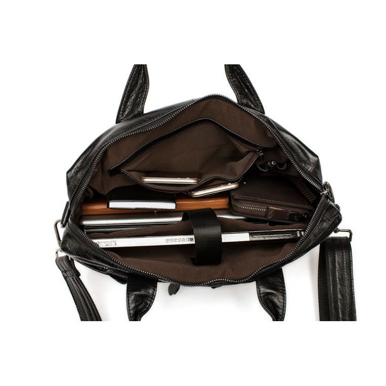 [ BH 12 Tháng] Túi Da Thật Đựng Máy 13.3 inch Đi Công Tác | BigBuy360 - bigbuy360.vn