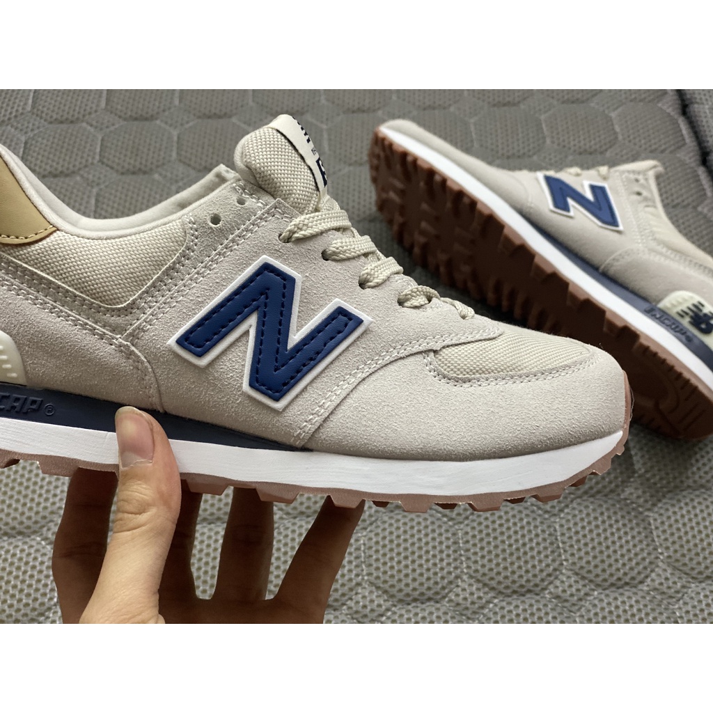 Giày Thể Thao Sneakers NB 574 Classic Grey Blue- Xanh than Bản Cao cấp | BigBuy360 - bigbuy360.vn