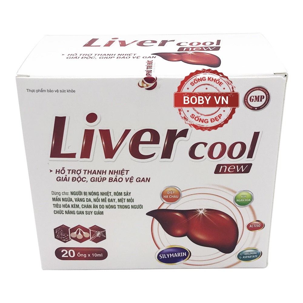 Liver cool new thanh nhiệt, mát gan, giảm tình trạng nóng trong người - Chính hãng