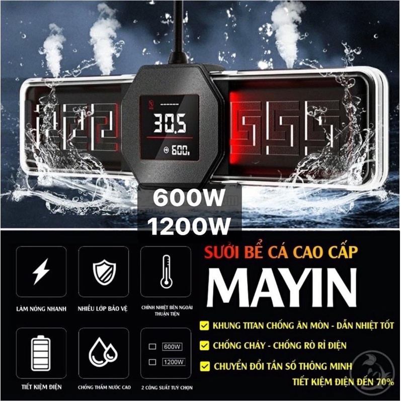 SƯỞI MAYIN TITAN 600w và 1200w