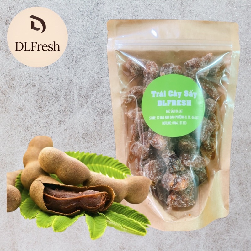 Kẹo me cay DLFresh kẹo me ngào chua cay 200g