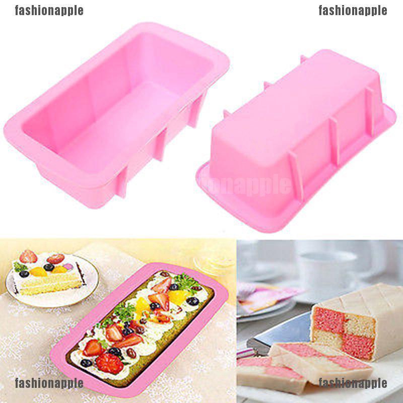 ❀❀ Khuôn Nướng Bánh Hình Chữ Nhật Chống Dính Cao Cấp