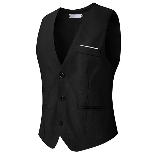 Bộ Đồ Vest 5 Món Thanh Lịch Dành Cho Nam / Size S-6Xl