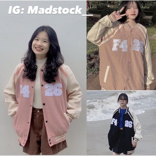 ÁO KHOÁC BOMBER NHUNG F-426 FREESIZE DÀY DẶN 💕