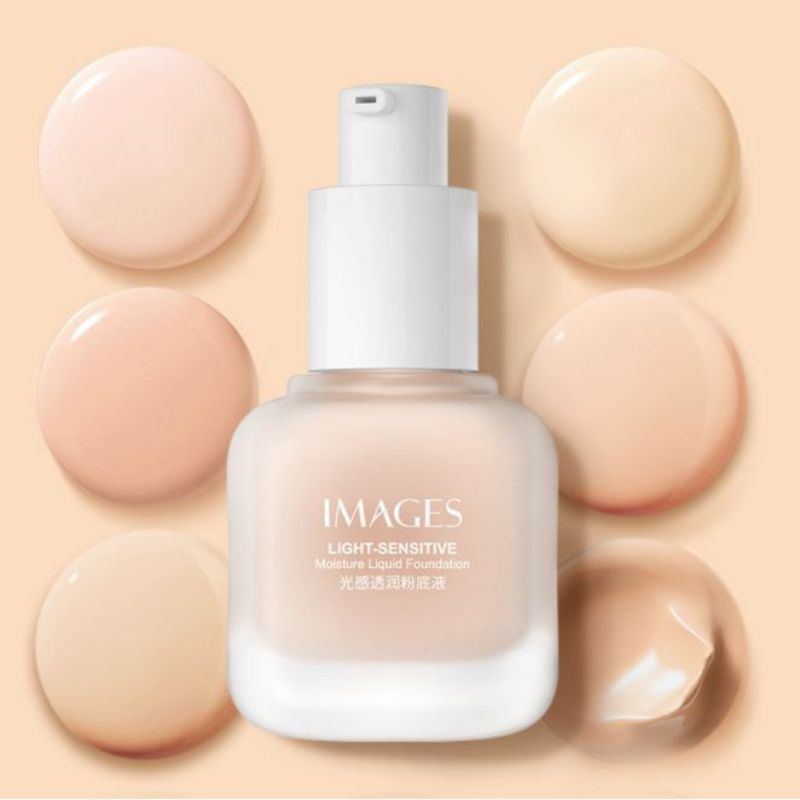 kem nền Images Light che khiếu điểm kiểm soát dầu kháng nước lâu trôi tạo độ tự nhiên