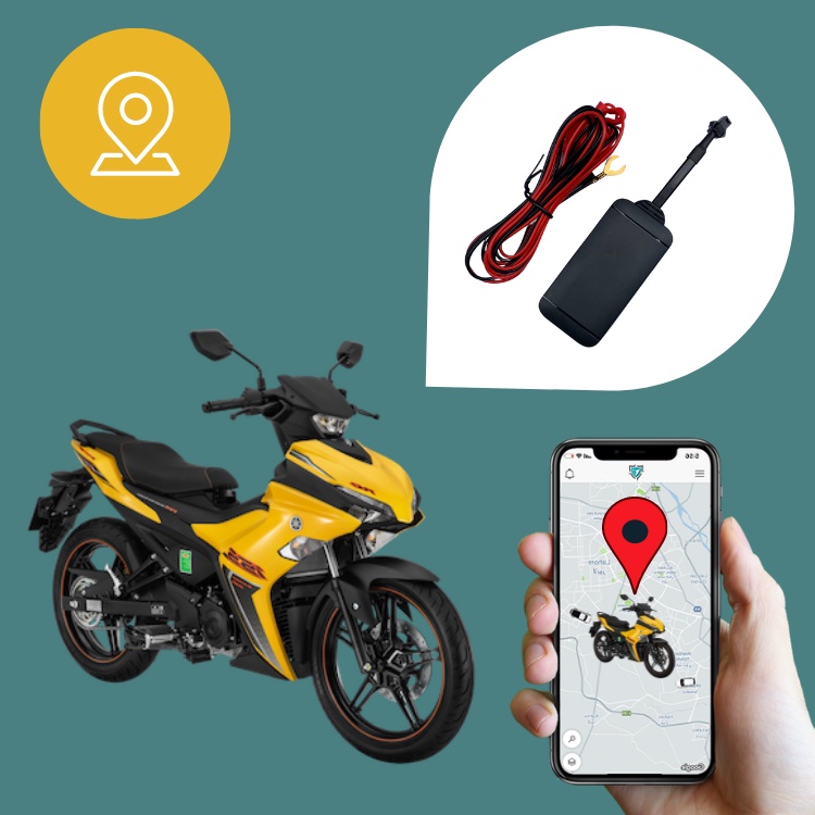 Định vị xe máy chip 4G mới bắt sóng 4G mini nhỏ gọn báo địa chỉ rõ số nhà ngõ hẻm xem lại hành trình 90 ngày chống nước