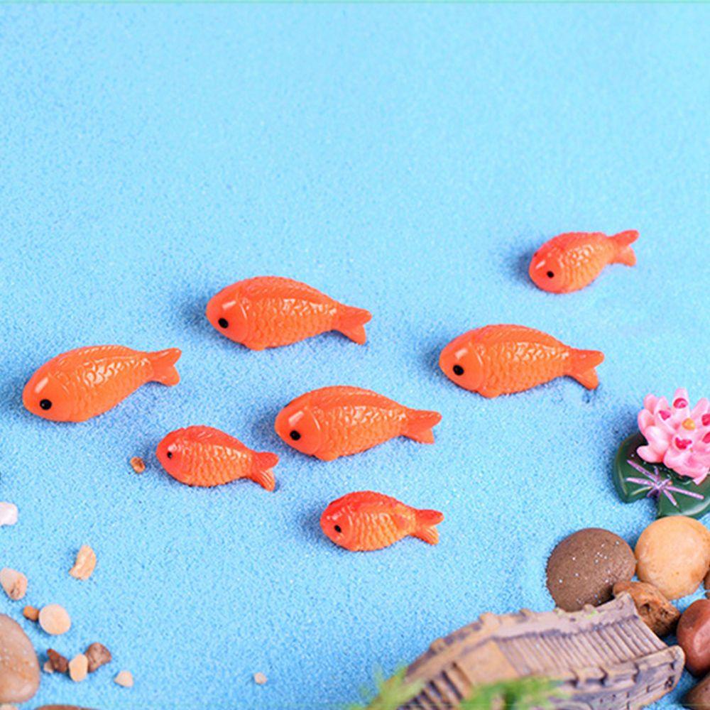 Set 5 Tượng Cá Mini Dễ Thương Dùng Để Trang Trí Bể Cá