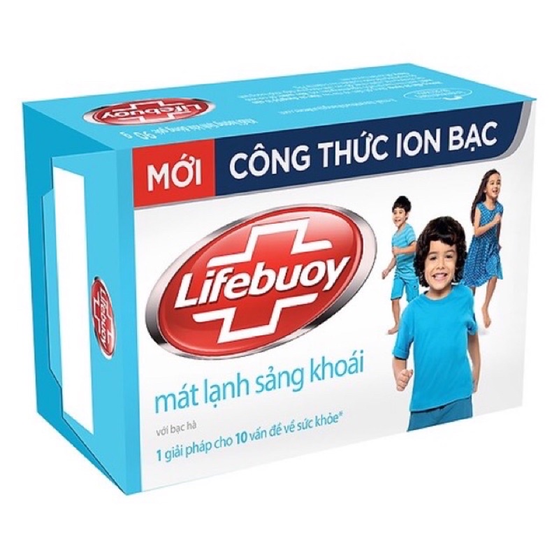 Xà Bông Cục Lifebuoy Chăm Sóc Da Hộp 90g