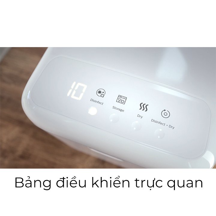 Hộp khử trùng Philips UV-C Disinfection Box 10L - diệt khuẩn nhanh an toàn tại nhà