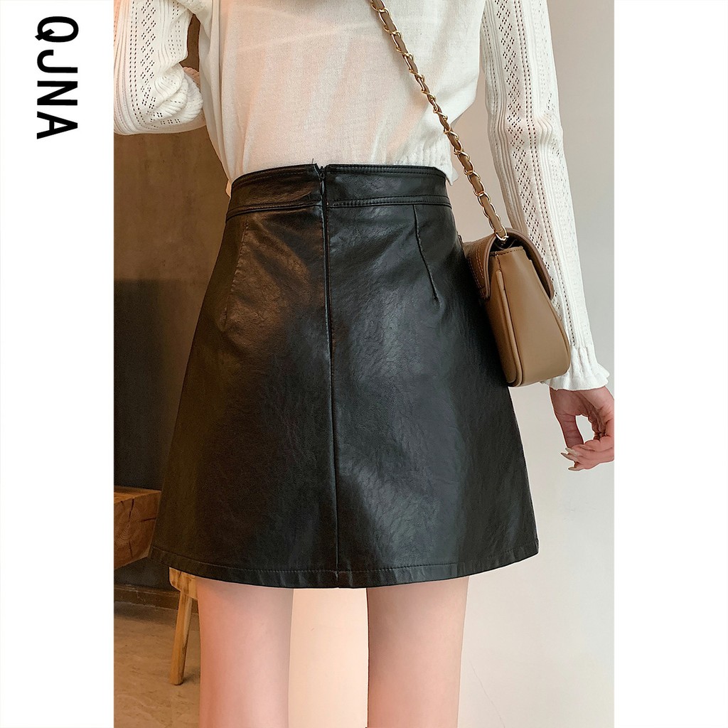[ Hàng Có Sẵn ] Chân Váy Da Cao Cấp Có Quần Bên Trong hàng Quảng Châu | BigBuy360 - bigbuy360.vn