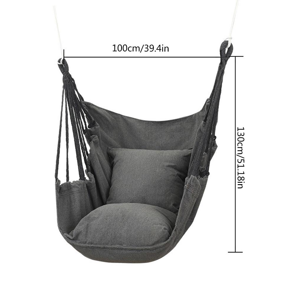 Ghế Xích Đu Kèm 2 Gối Và Dây Treo Tiện Lợi