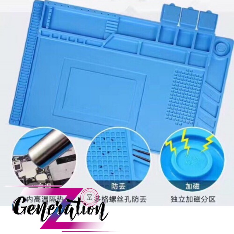 TẤM LÓT SỬA CHỮA ĐIỆN THOẠI NHIỀU KHAY ĐỰNG