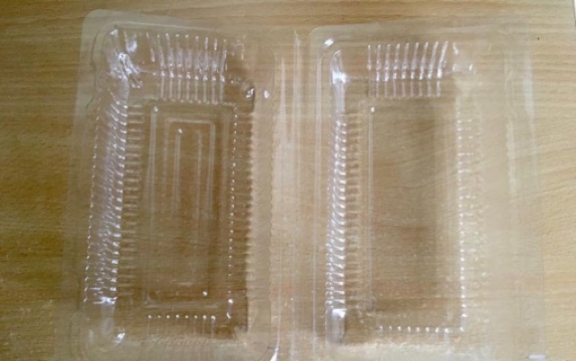100 cái hộp nhựa hình chữ nhật mã H04