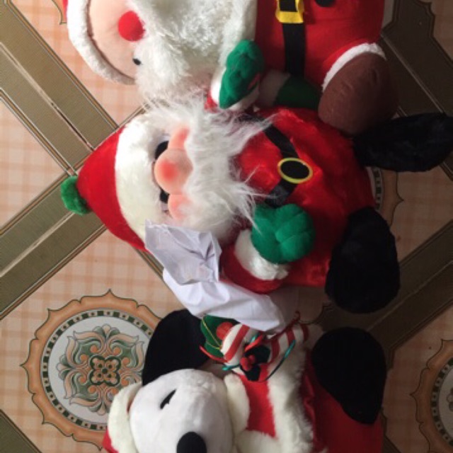 Gấu bông noel