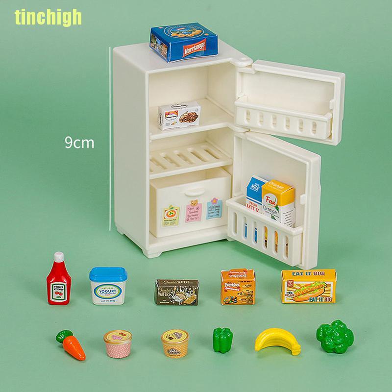 Set 16 Tủ Lạnh mini Tỉ Lệ 1 / 12 Trang Trí Nhà Búp Bê