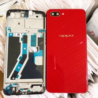 Vỏ điện thoại oppo A3s (vỏ + xương) đỏ
