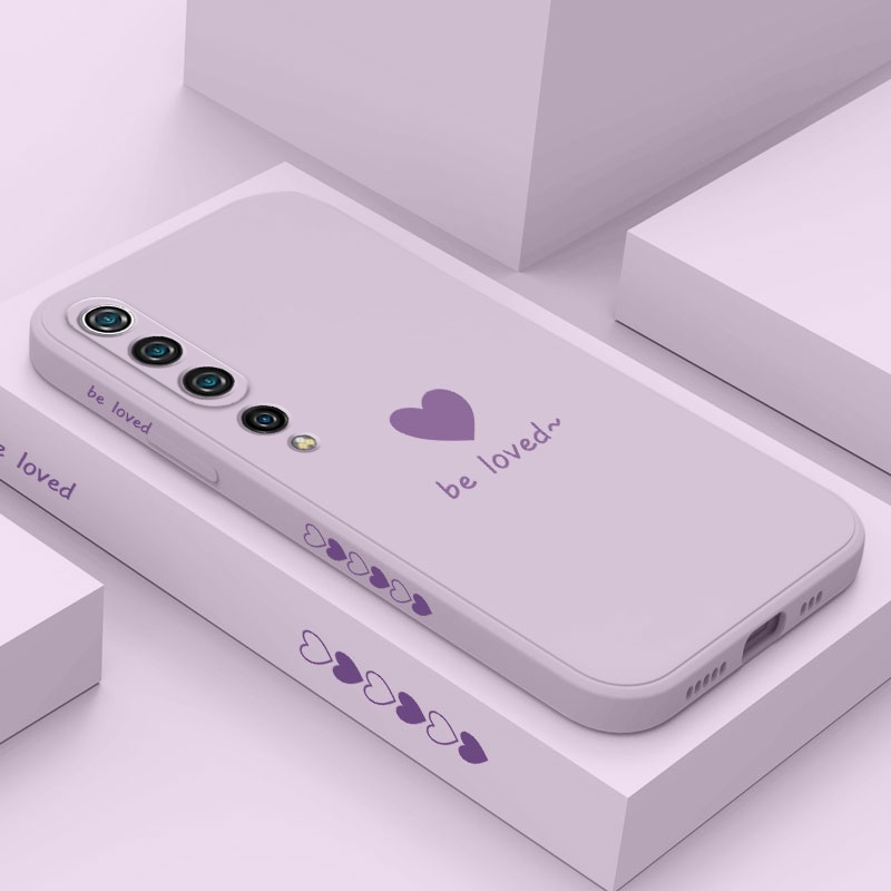 Ốp Điện Thoại Silicon Dẻo In Hình Trái Tim Đơn Giản Bảo Vệ Toàn Diện Cho Xiaomi Mi 10 Pro Lite 10S 9 8