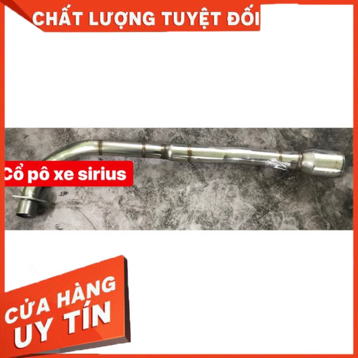 Cổ Pô Inox Dòng Xe Máy Ex, winner, sirius, dream, wave a, wave rs, future neo và các dòng xe 50cc