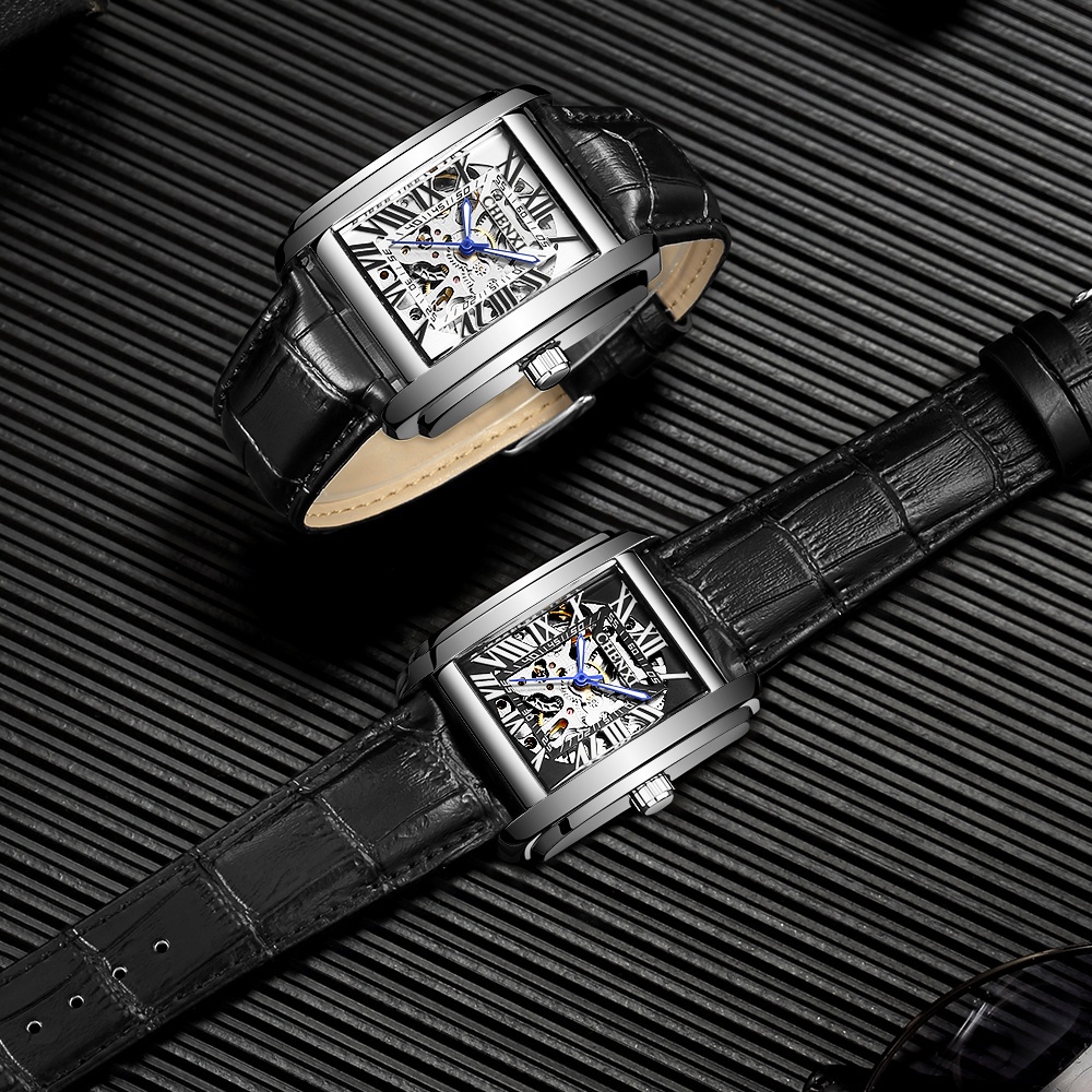 Đồng Hồ Cơ Tự Động CHENXI Chống Thấm Nước Sang Trọng Cho Nam