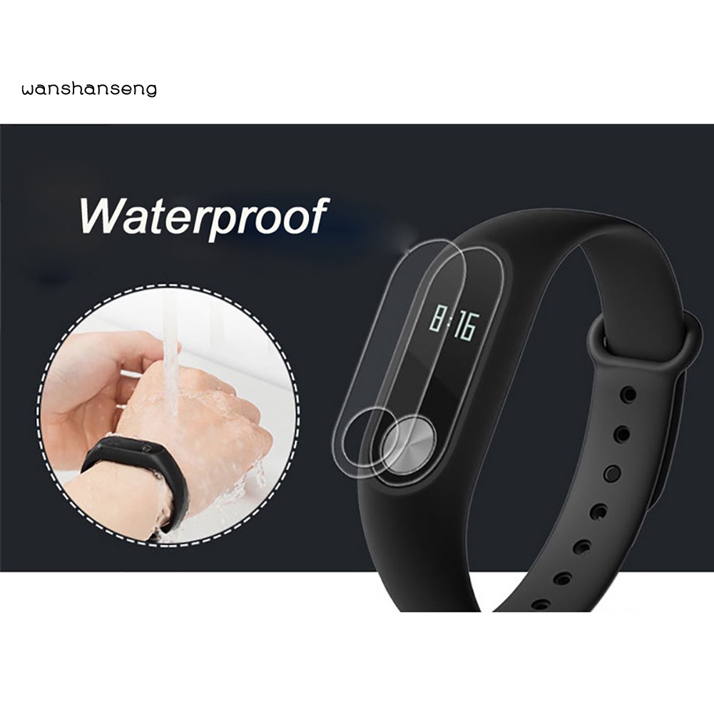 Miếng Dán Bảo Vệ Màn Hình Hd Chống Trầy Cho Xiaomi Mi Band 2