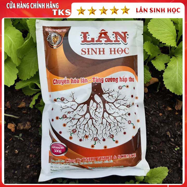 LÂN SINH HỌC: Chuyển Hóa Lân Tăng Cường Hấp Thu - Gói 500GR