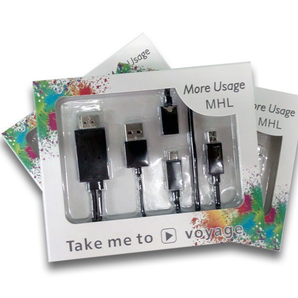 Cáp HDMI cho điện thoại kết nối lên TV hệ điều hành Android, Samsung,... để chơi game, xem youtube…