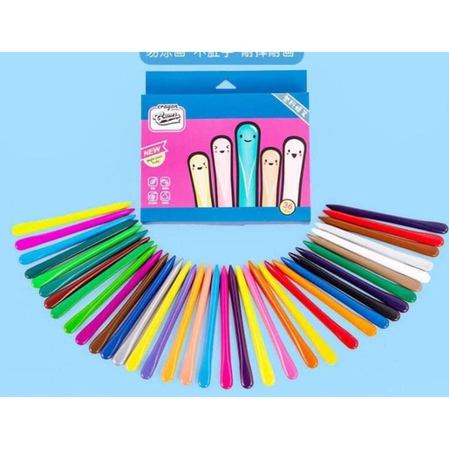 Set bút màu sáp vẽ không lem