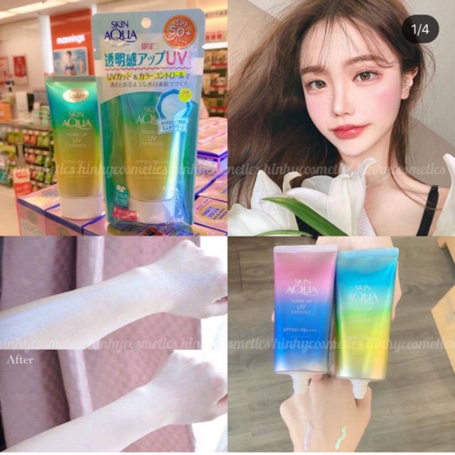 Kem Chống Nắng Thần Thánh Skin Aqua Tone Up