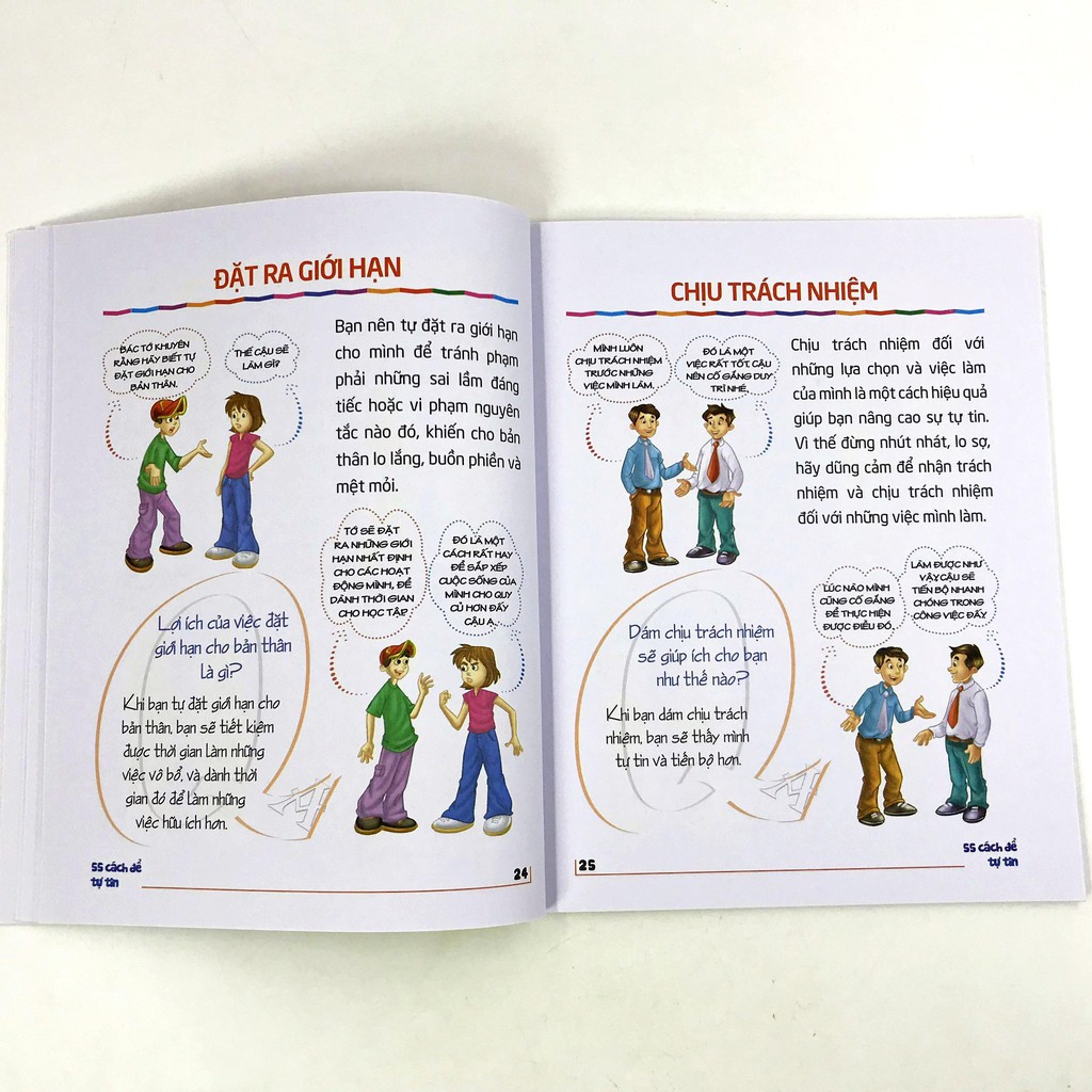 Sách - 55 Cách để tự tin | BigBuy360 - bigbuy360.vn