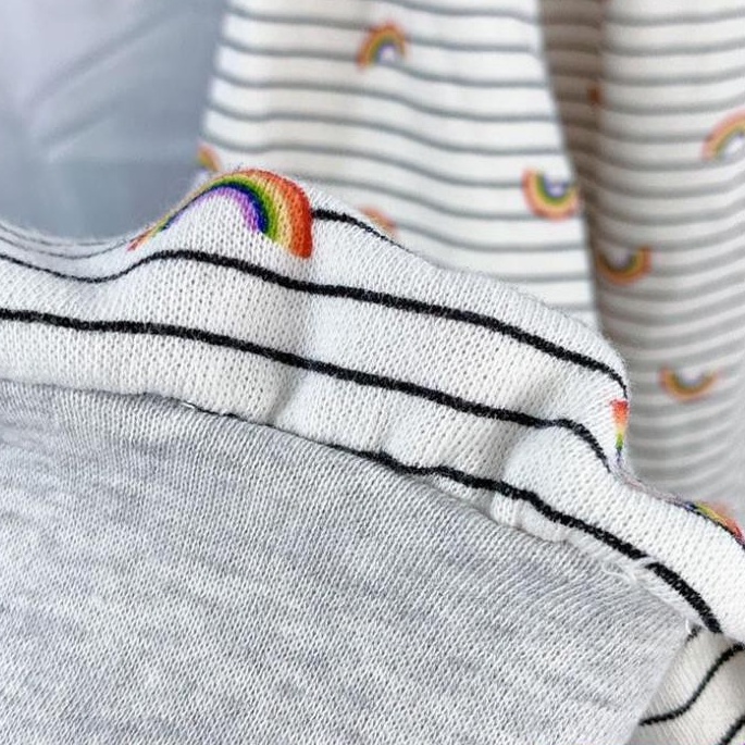 Áo Polo Nỉ, Áo Nỉ Nữ Cầu Vồng Form Rộng Chất Nỉ Mịn Dày Dặn Saniee Clother | BigBuy360 - bigbuy360.vn