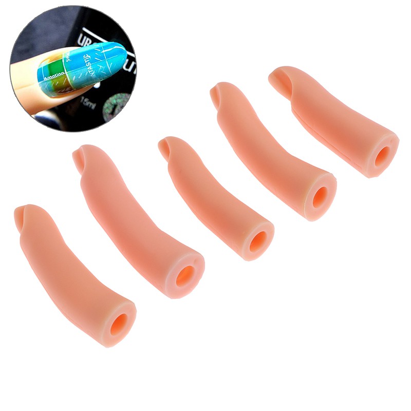 Bộ 5 Ngón Tay Giả Tập Luyện Trang Trí Nghệ Thuật
