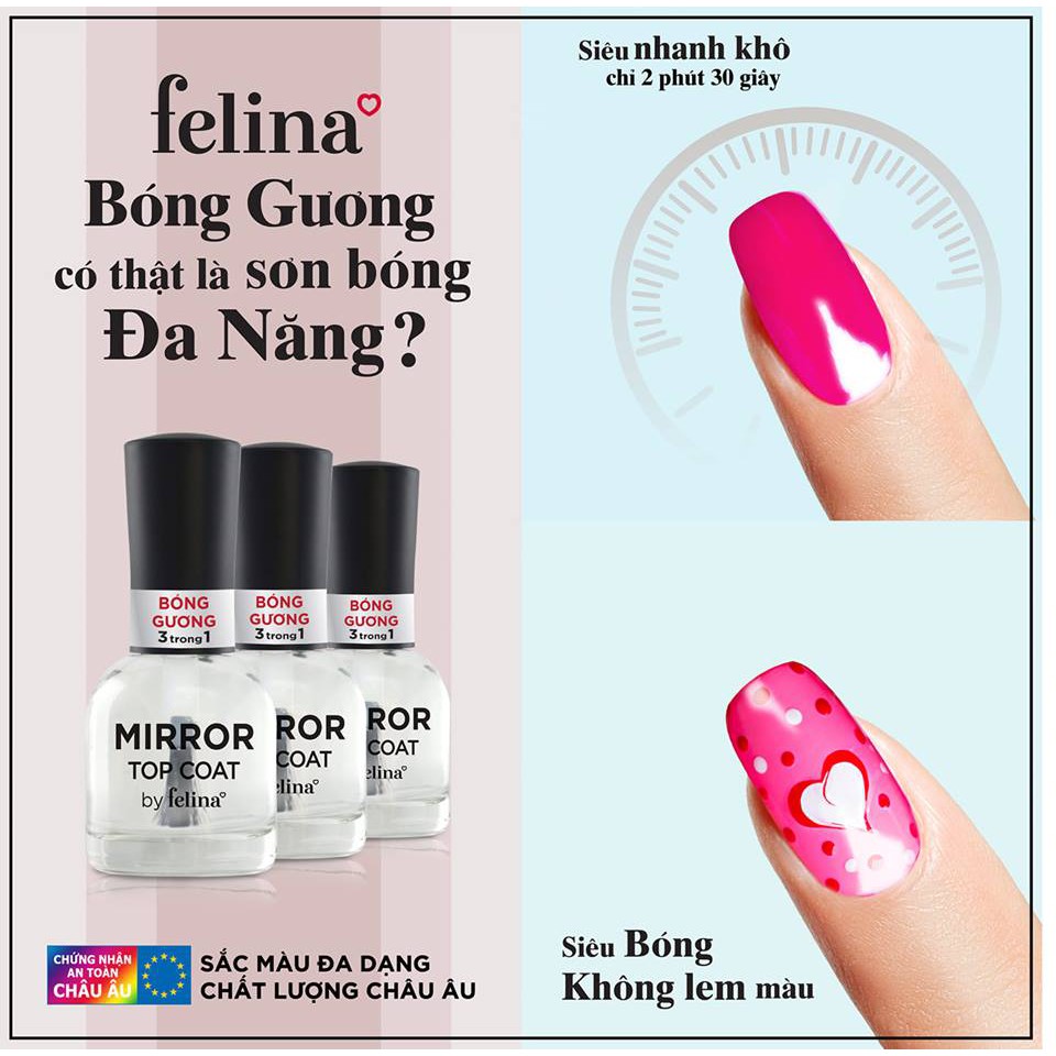 Sơn bóng gương Felina 3 trong 1