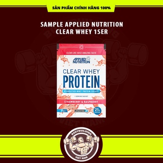 Combo 2 gói applied nutrition clear whey protein gói thử sample 30gr tăng cơ nhanh