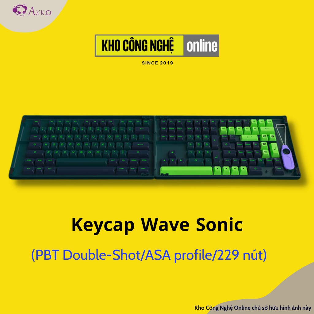 AKKO Keycap set – Wave Sonic