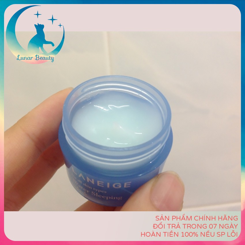 [❤️SIÊU KHUYẾN MÃI SHOPEE ❤️] Mặt Nạ Ngủ Cấp Nước Laneige Water Sleeping Mask Mini Xanh 15ml 4.8