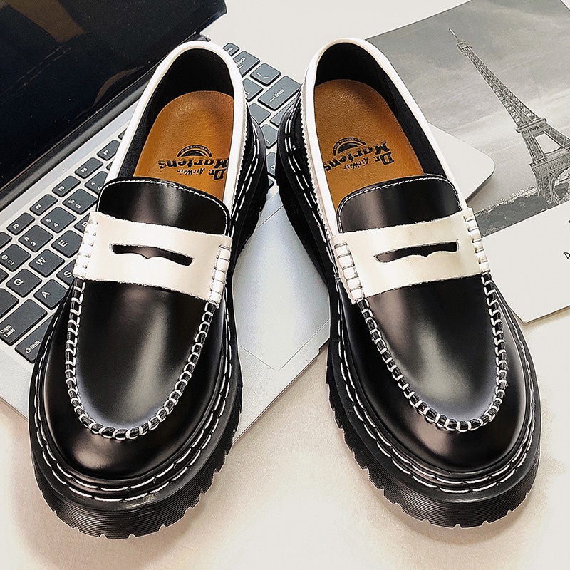 Bác sĩ Dr. Dr. Dr. Dr. Giày Bốt Martin Chất Liệu Cao Su Chống Trượt Thời Trang Cho Nam