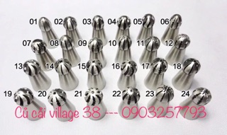 Đui bắt kem cupcake 3d nghệ thuật