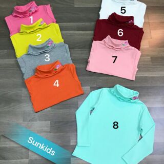 Combo 4 ri ao cotton len đại bé gái