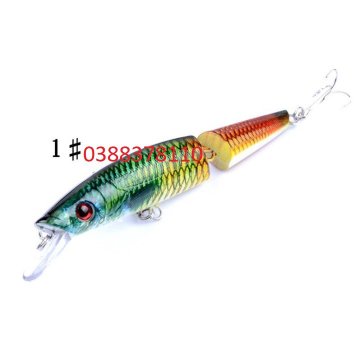 Mồi Cá Giả Câu Lure 2 Khúc 14cm /21,7g