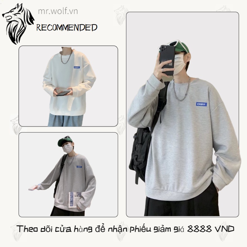 Áo Thun Nam Tay Dài Cổ Tròn Thời Trang Dành áo thun cổ tròn nữ phong cách Hàn Quốc áo thun nữ đẹp