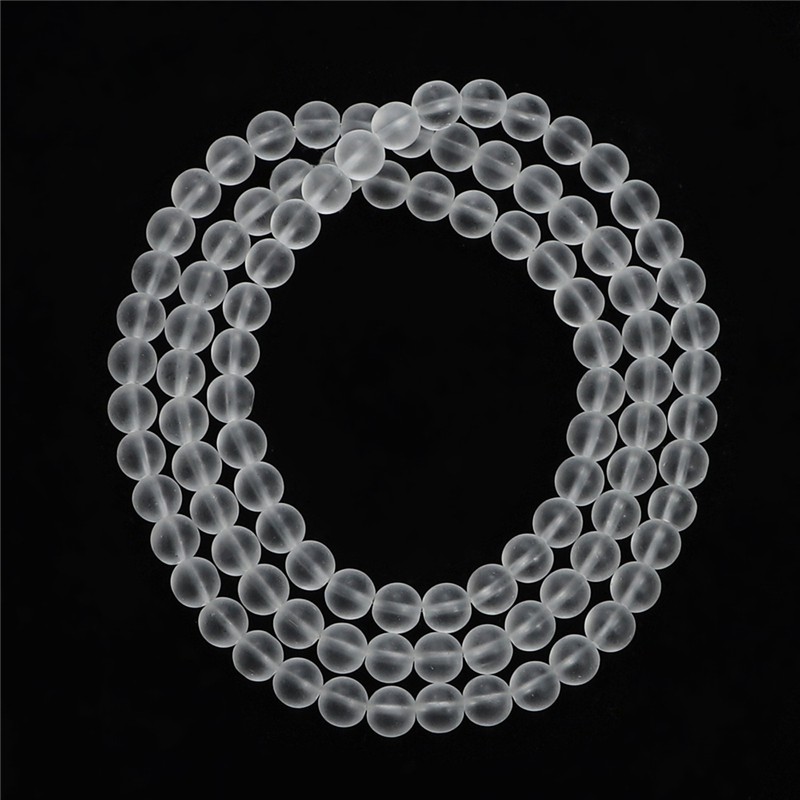 Chuỗi hạt nhiều màu tùy chọn 4/6/8mm dùng làm đồ trang sức thủ công đa năng cao cấp