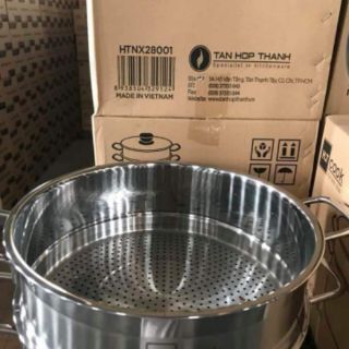 Xửng hấp 28 cm ht cook vung kính